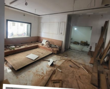 Building painting work